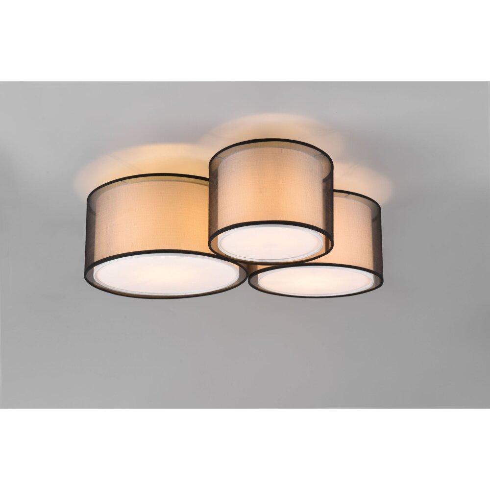 Plafonnier Cerdedo Blanc, 3 lumières main product photo