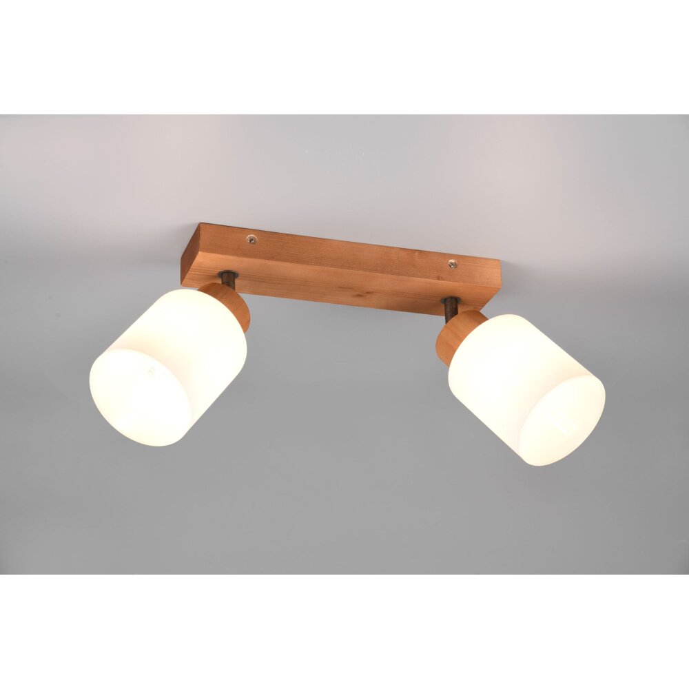 Plafonnier Reality Assam Écru, 2 lumières main product photo