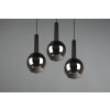 Suspension Trio Clayton Noir, 3 lumières