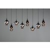 Suspension Trio Lumina Noir, 8 lumières