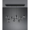 Suspension Trio Lumina Noir, 8 lumières