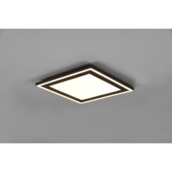 Plafonnier Reality Carus LED Noir, 1 lumière