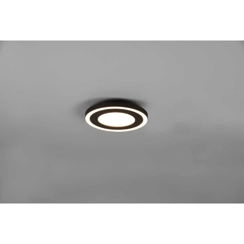 Plafonnier Reality Carus LED Noir, 1 lumière main product photo