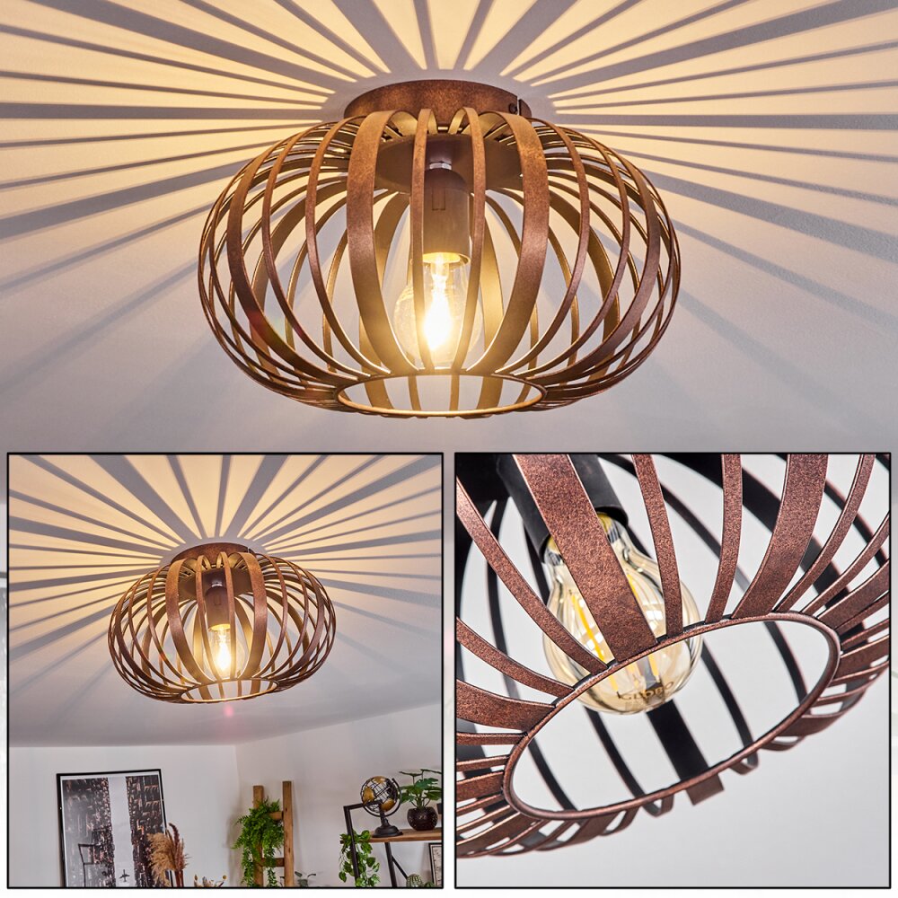 Plafonnier Oravi Cuivre, 1 lumière main product photo