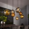 Suspension  Stellar Anthracite, 7 lumières