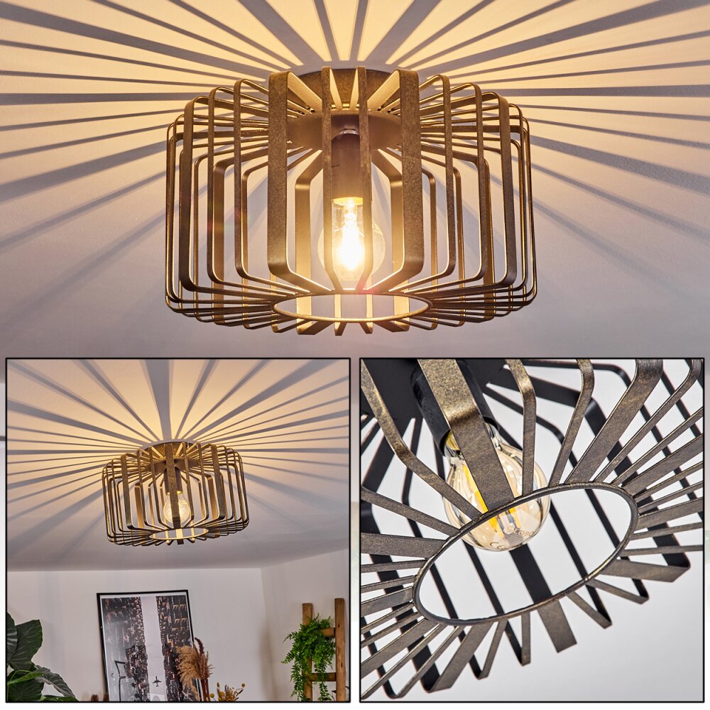 Plafonnier Oravi Bronze, 1 lumière main product photo