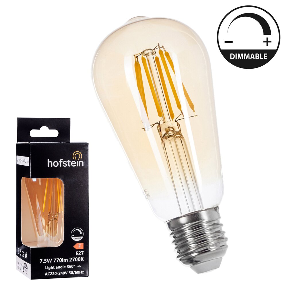 LED E27 7,5 Watt 2700 Kelvin 770 Lumen main product photo
