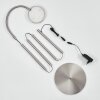 Lampadaire  Haltia LED Nickel mat, 1 lumière