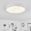 Plafonnier  Mentque LED Blanc, 1 lumière