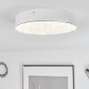 Plafonnier  Mentque LED Blanc, 1 lumière