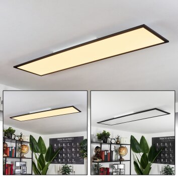 Plafonnier  Wilderswil LED Blanc, 1 lumière