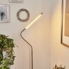 Lampadaire  Reuland LED Nickel mat, 1 lumière