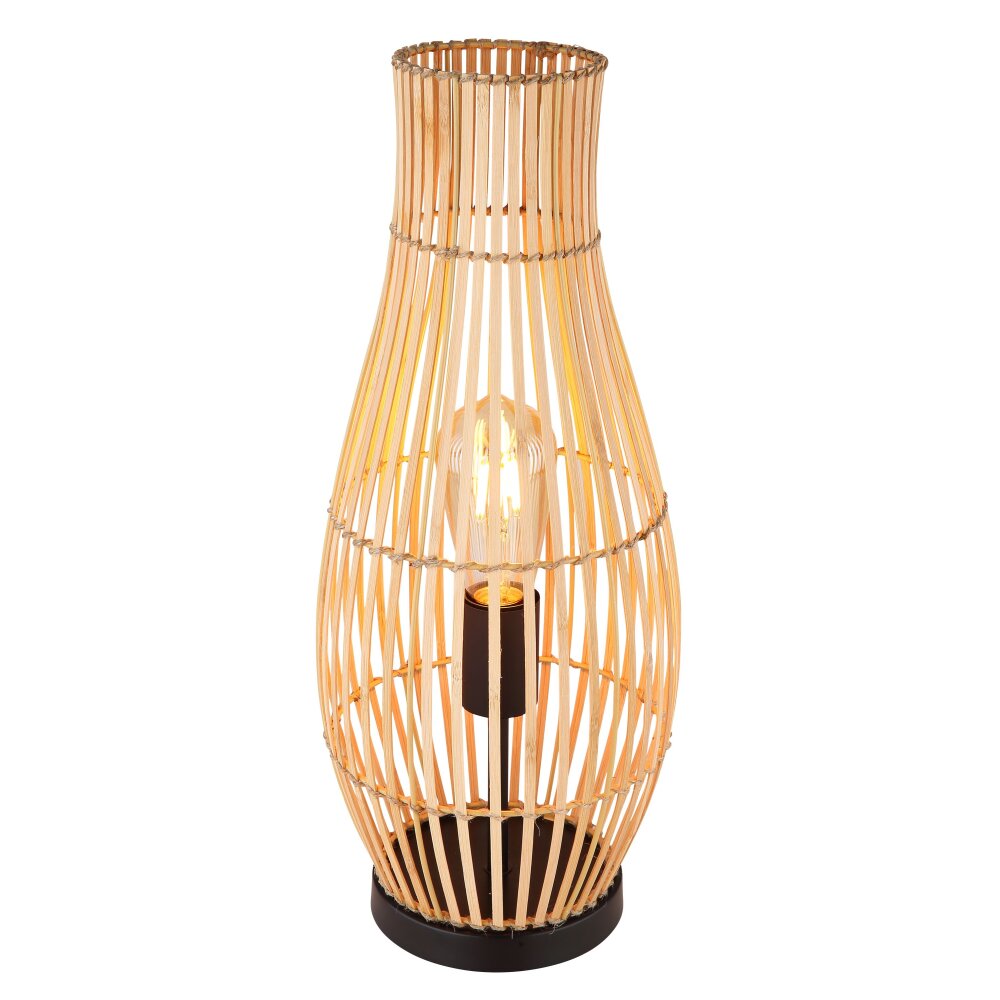 Lampe de table Globo LAGLIO Écru, Noir, 1 lumière main product photo
