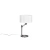 Lampe de table Trio Cassio Nickel mat, 1 lumière