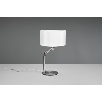 Lampe de table Trio Cassio Nickel mat, 1 lumière