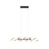 Suspension Trio Sequence LED Laiton, Noir, 1 lumière