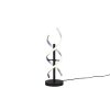 Lampe de table Trio Sequence LED Aluminium, Noir, 1 lumière