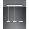 Suspension Trio Tray LED Blanc, 3 lumières