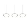 Suspension Trio Tray LED Blanc, 3 lumières