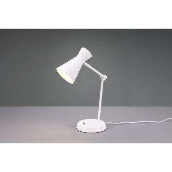 Lampe de table Reality Enzo Blanc, 1 lumière