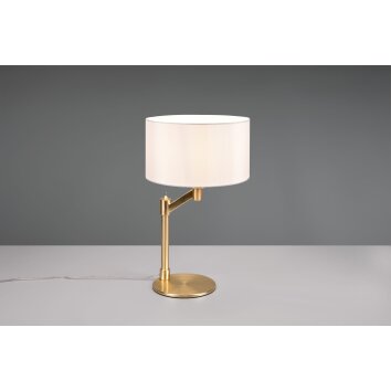 Lampe de table Trio Cassio Laiton, 1 lumière