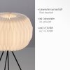 Lampe de table Leuchten-Direkt PAPEL Blanc, 1 lumière