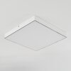 Plafonnier  Mentque LED Blanc, 1 lumière