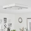 Plafonnier  Mentque LED Blanc, 1 lumière