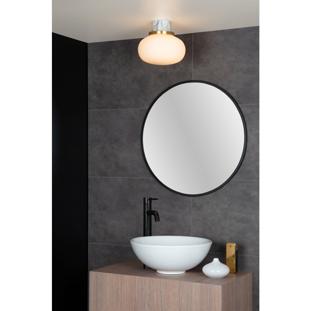 Plafonnier Lucide LORENA Aspect marbre, 1 lumière main product photo