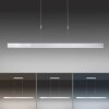 Suspension Paul Neuhaus PURE-MOTO LED Aluminium, 3 lumières, Télécommandes