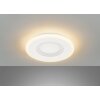 Plafonnier Fischer & Honsel Bolia LED Blanc, 1 lumière, Télécommandes