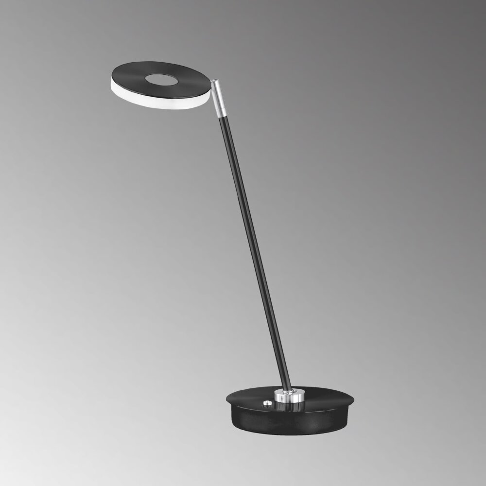 Lampe de table Fischer & Honsel Dent LED Noir, 1 lumière main product photo