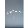 Plafonnier Fischer & Honsel Vano Blanc, 4 lumières