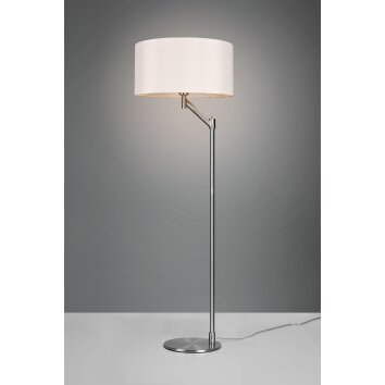 Lampadaire Trio Cassio Nickel mat, 1 lumière