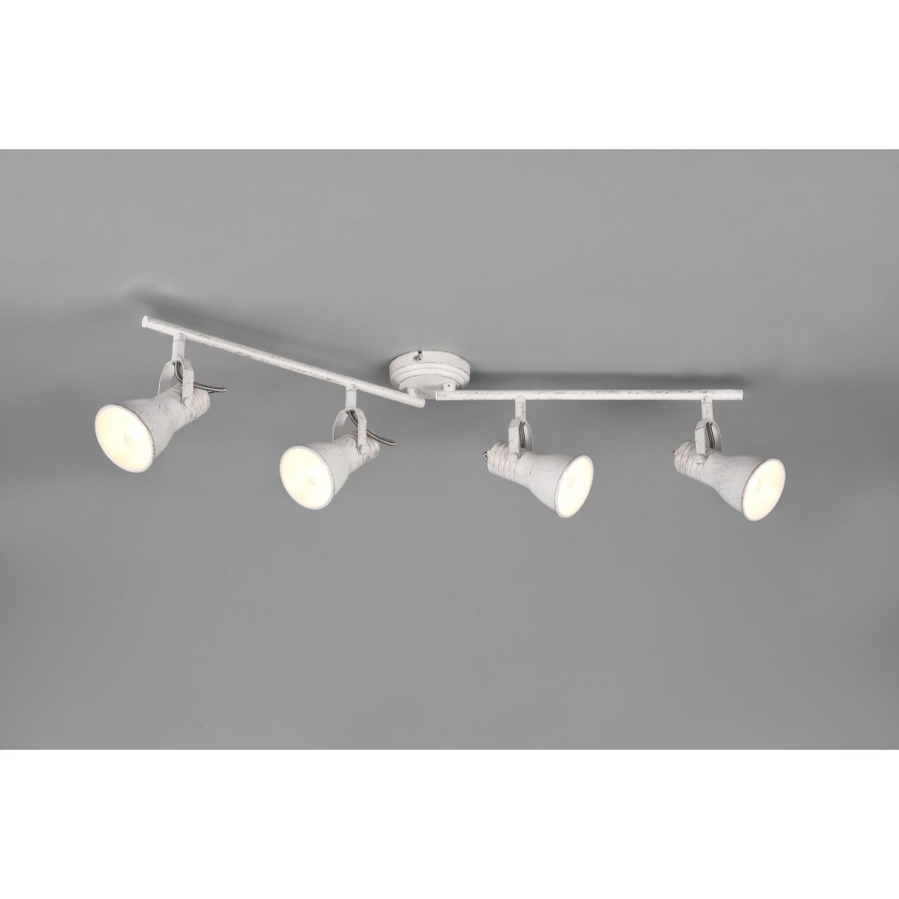 Plafonnier Trio Steam Ancien, Blanc, 4 lumières main product photo
