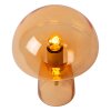 Lampe de table Lucide FUNGO Orange, 1 lumière