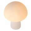 Lampe de table Lucide FUNGO Blanc, 1 lumière