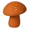 Lampe de table Lucide FUNGO Orange, 1 lumière