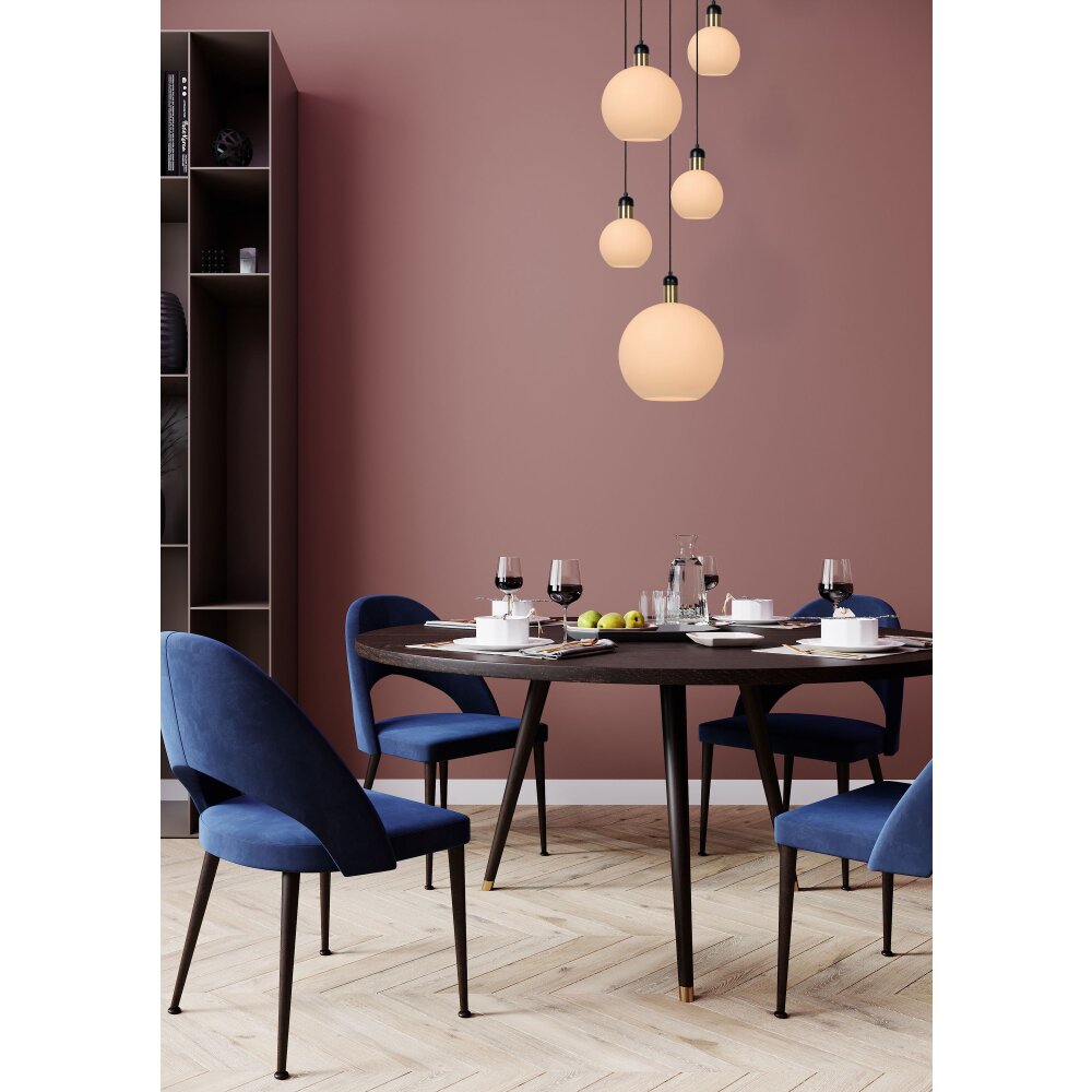 Suspension Lucide JULIUS Blanc, 5 lumières main product photo