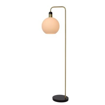 Lampadaire Lucide JULIUS Nickel mat, Noir, 1 lumière