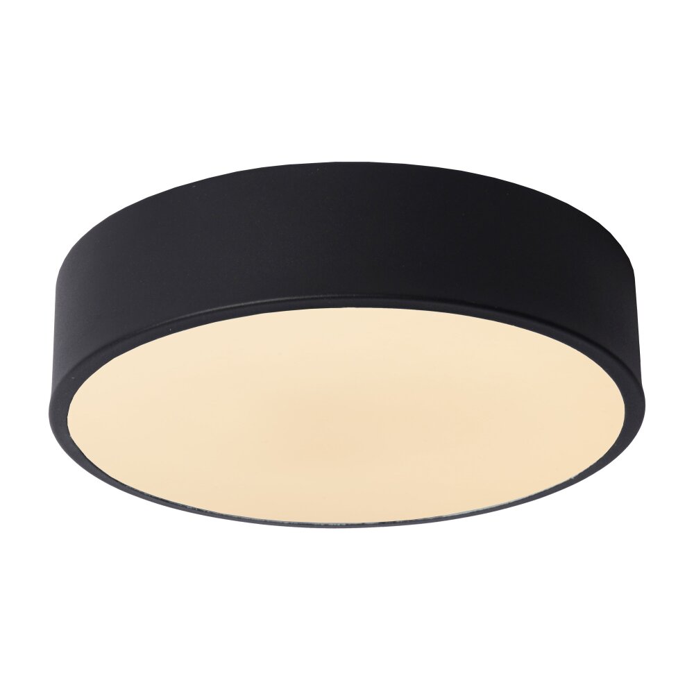 Plafonnier Lucide UNAR LED Noir, 1 lumière main product photo