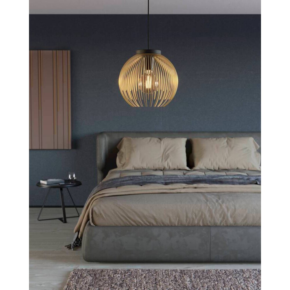 Suspension Eglo VENEZUELA Noir, 1 lumière main product photo