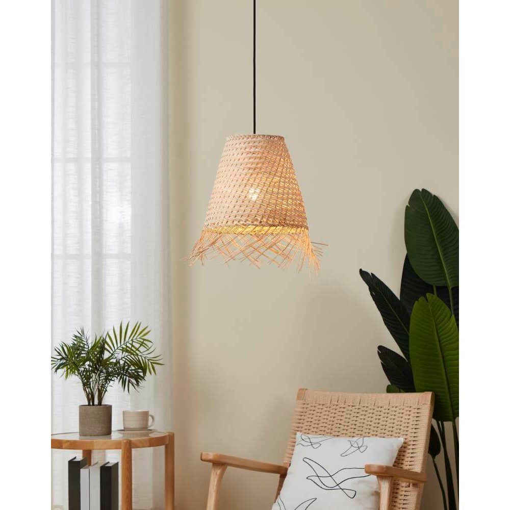 Suspension Eglo AYCLIFFE Noir, 1 lumière main product photo