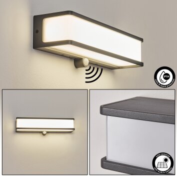 Appliques solaires - Applique Led Solaire Lampe Murale