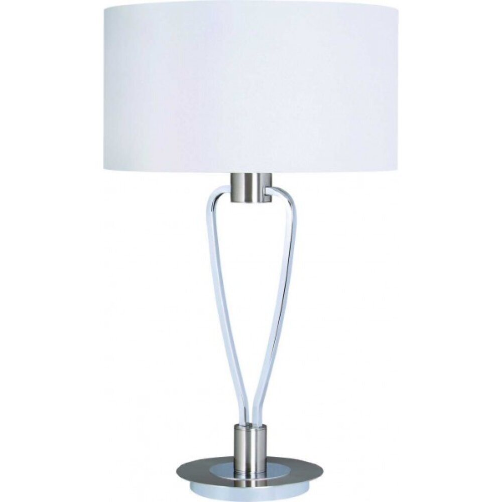 Lampe de table Sorpetaler Leuchten Paris Nickel mat, 1 lumière main product photo