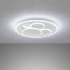 Plafonnier Fischer & Honsel Dots LED Blanc, 1 lumière, Télécommandes