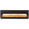 Applique murale Brilliant Chaumont LED Noir, 1 lumière