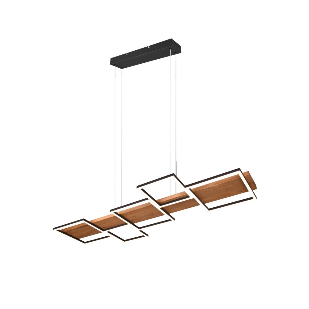 Suspension Trio Harper LED Noir, 1 lumière main product photo