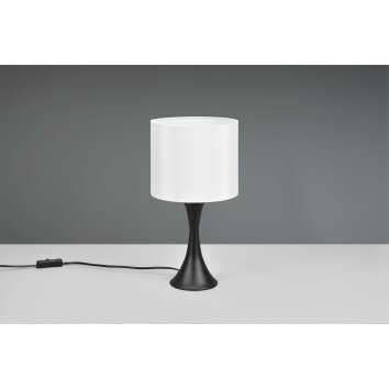 Lampe de table Trio Sabia Noir, 1 lumière