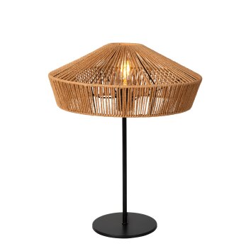 Lampe de table Lucide YUNKAI Noir, 1 lumière